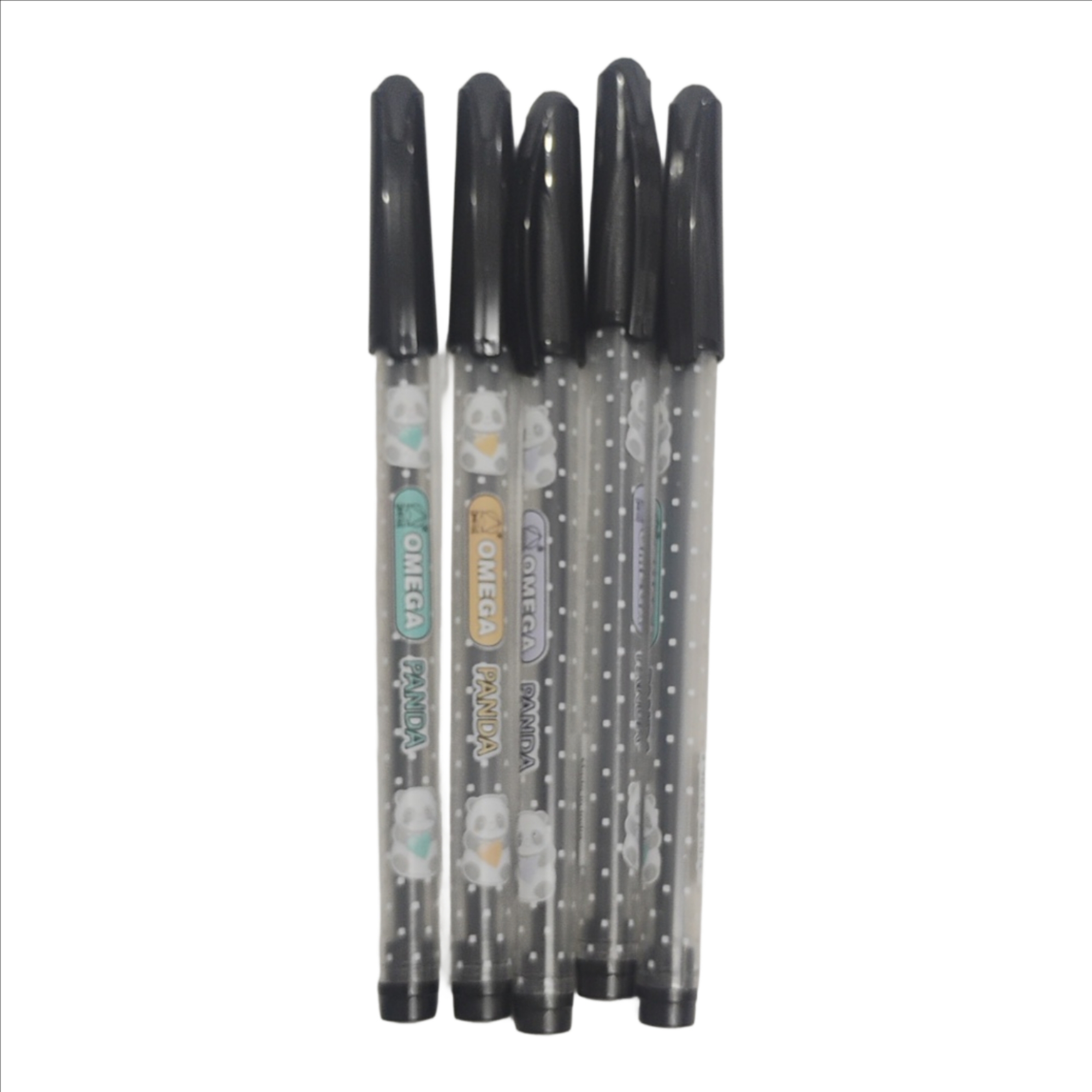 omega black ball pen