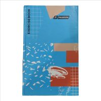 324 pages hard cover register notebook