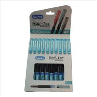 Blue gel pen