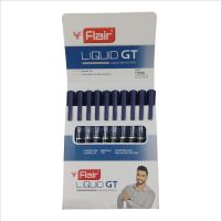 Blue gel pen