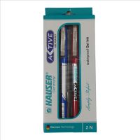 Hauser blue red gel gift pen