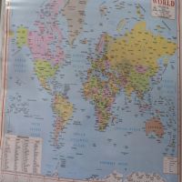 world map chart