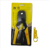 Modular plug crimping tool