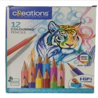 12 colour pencils